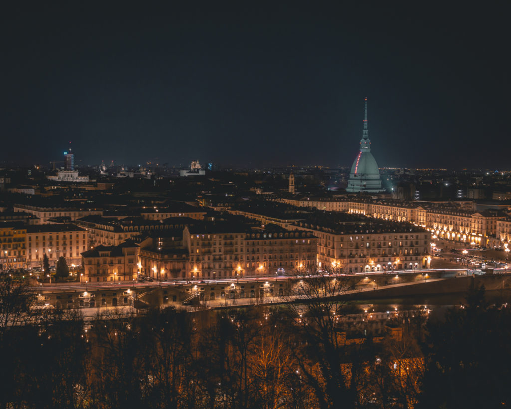 vista di torino dal monte dei cappuccini