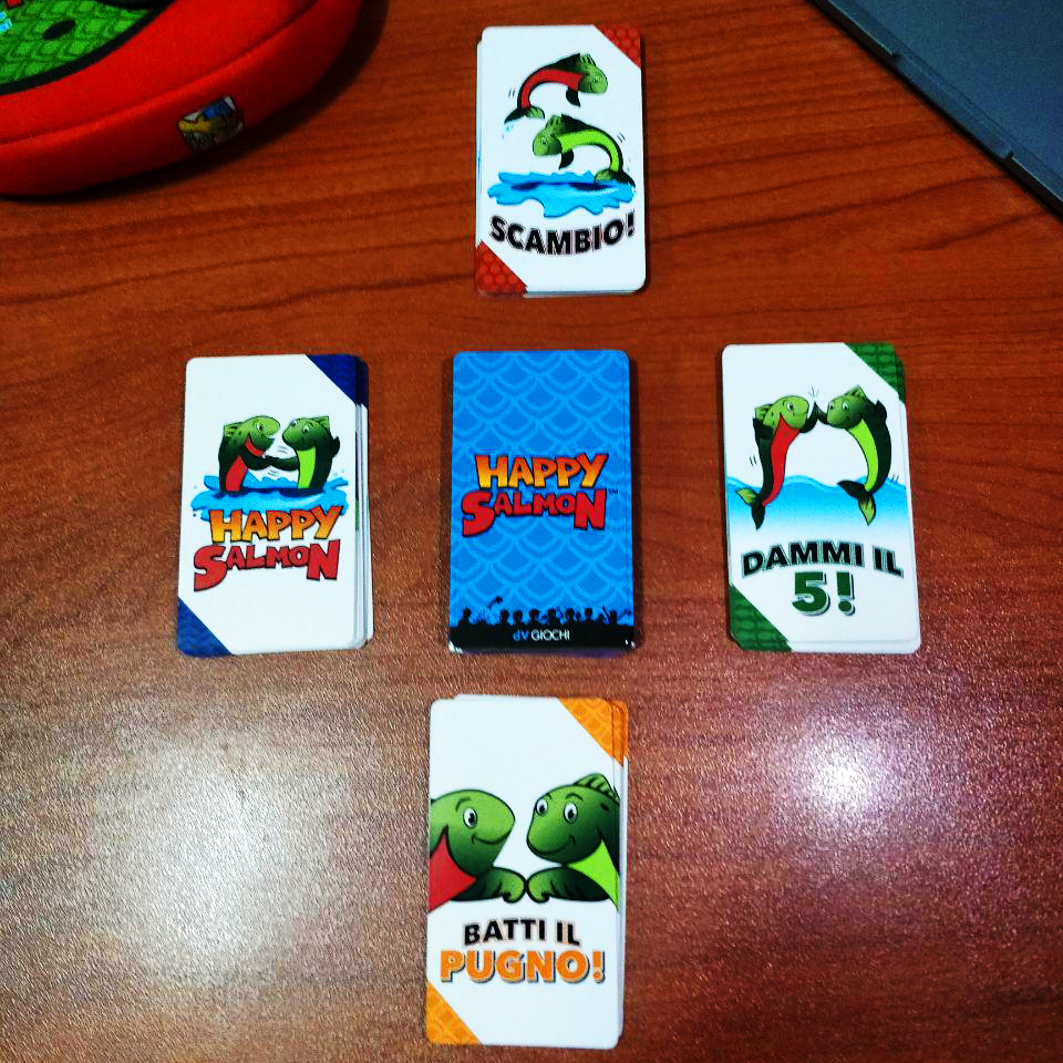 carte di happy salmon