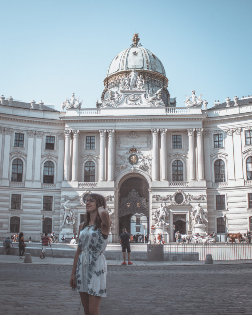 Hofburg, in centro a Vienna
