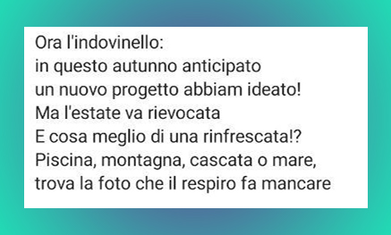 Le nostre iniziative