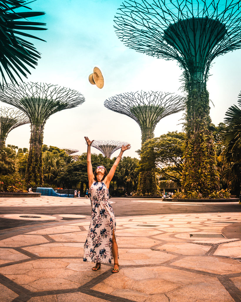 Scalo a singapore: il garden by the bay
