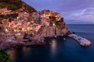 Manarola di notte