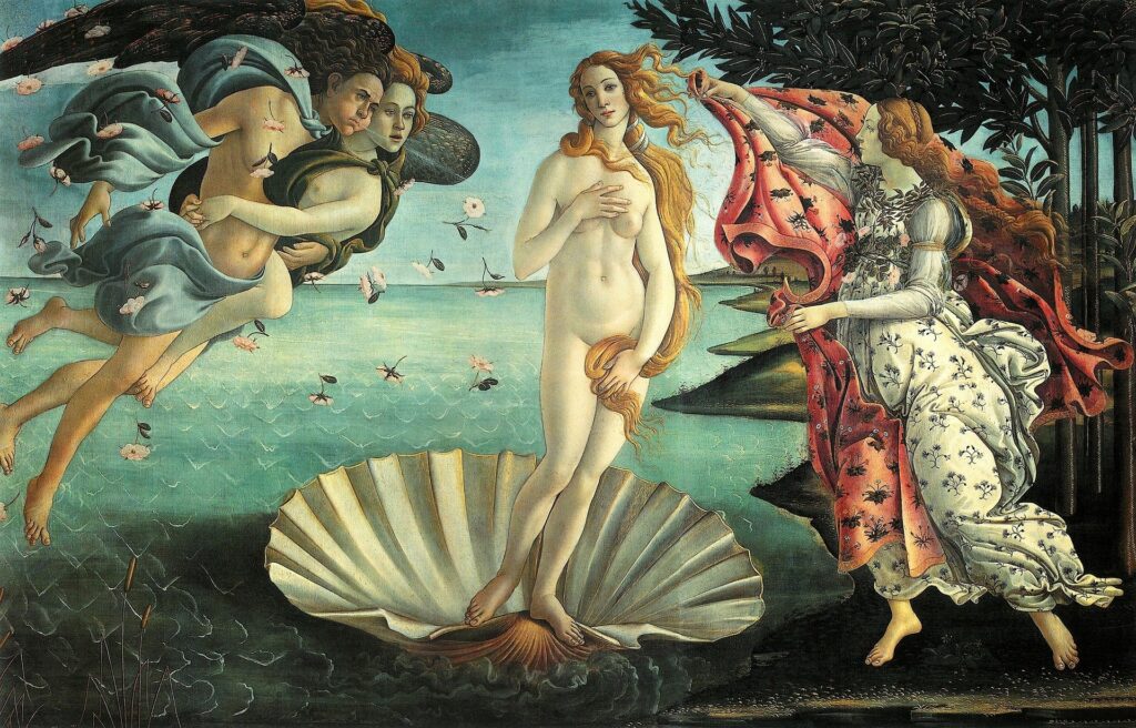 La Venere di Botticelli: curiosità sulla liguria