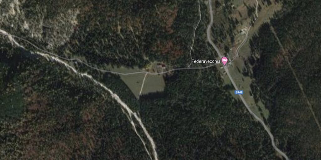 come raggiungere il lago di sorapis da federavecchia