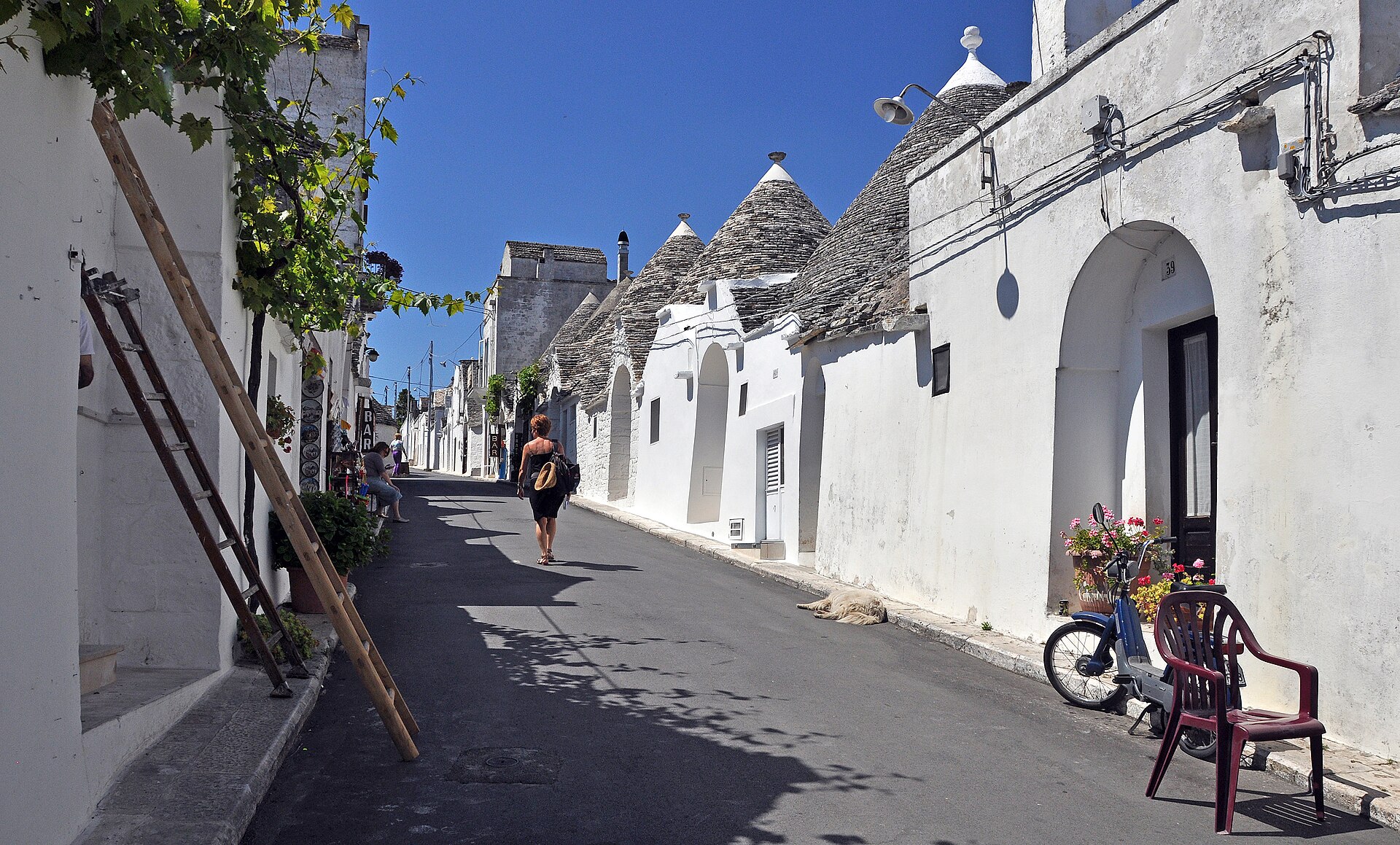 I trulli di Alberobello in Puglia