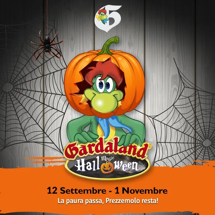 logo ufficiale del Gardaland halloween