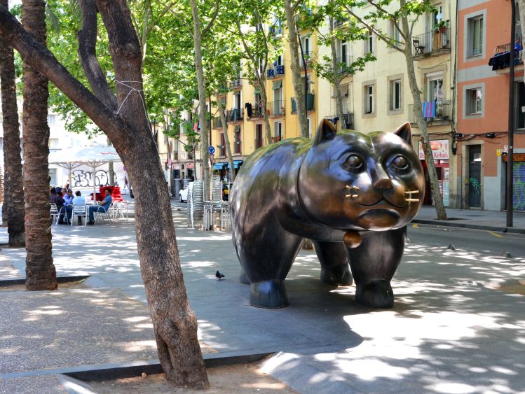 Luoghi insoliti barcellona: Il Gato Botero