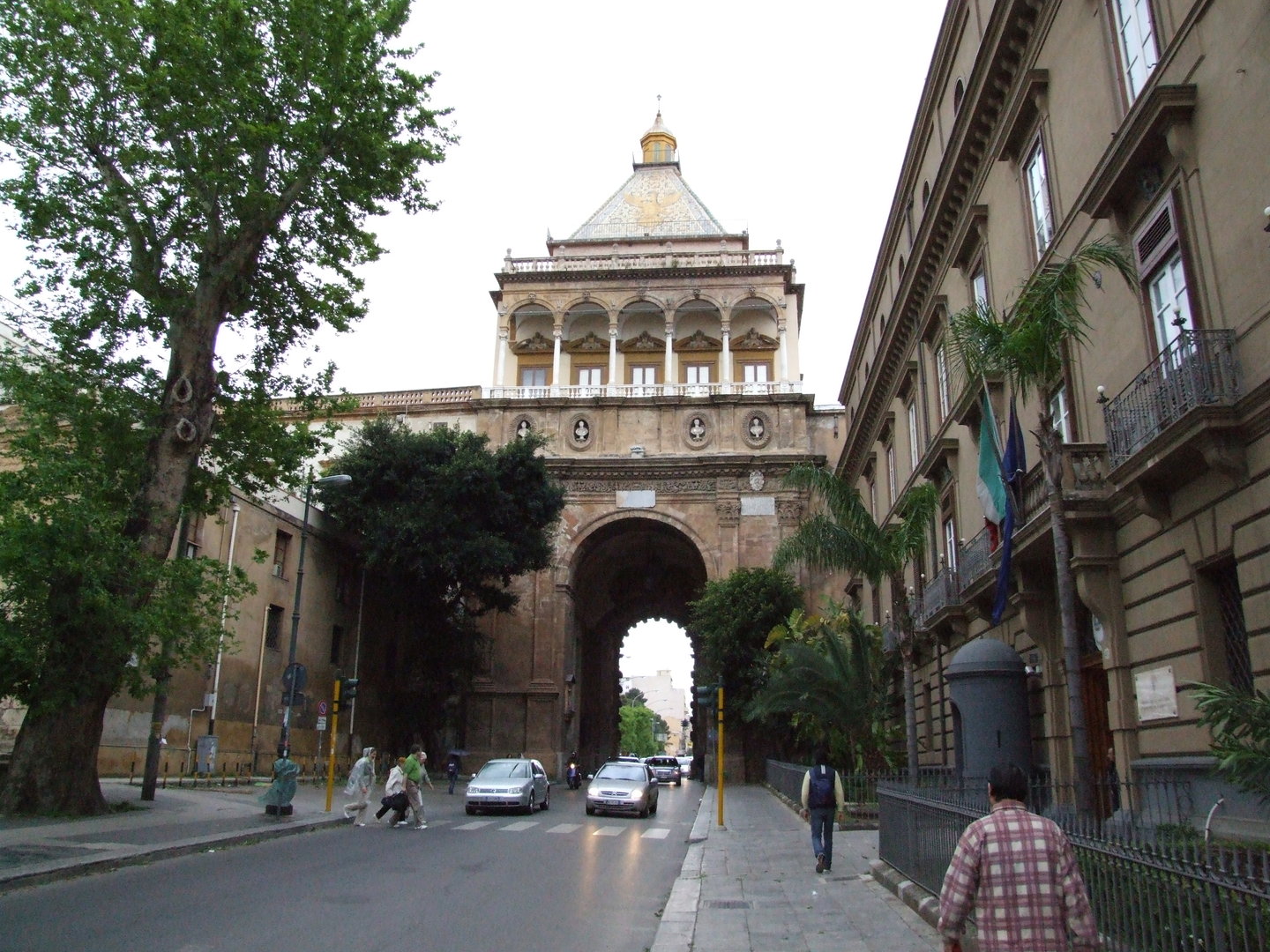 Panorama di Palermo in Sicilia